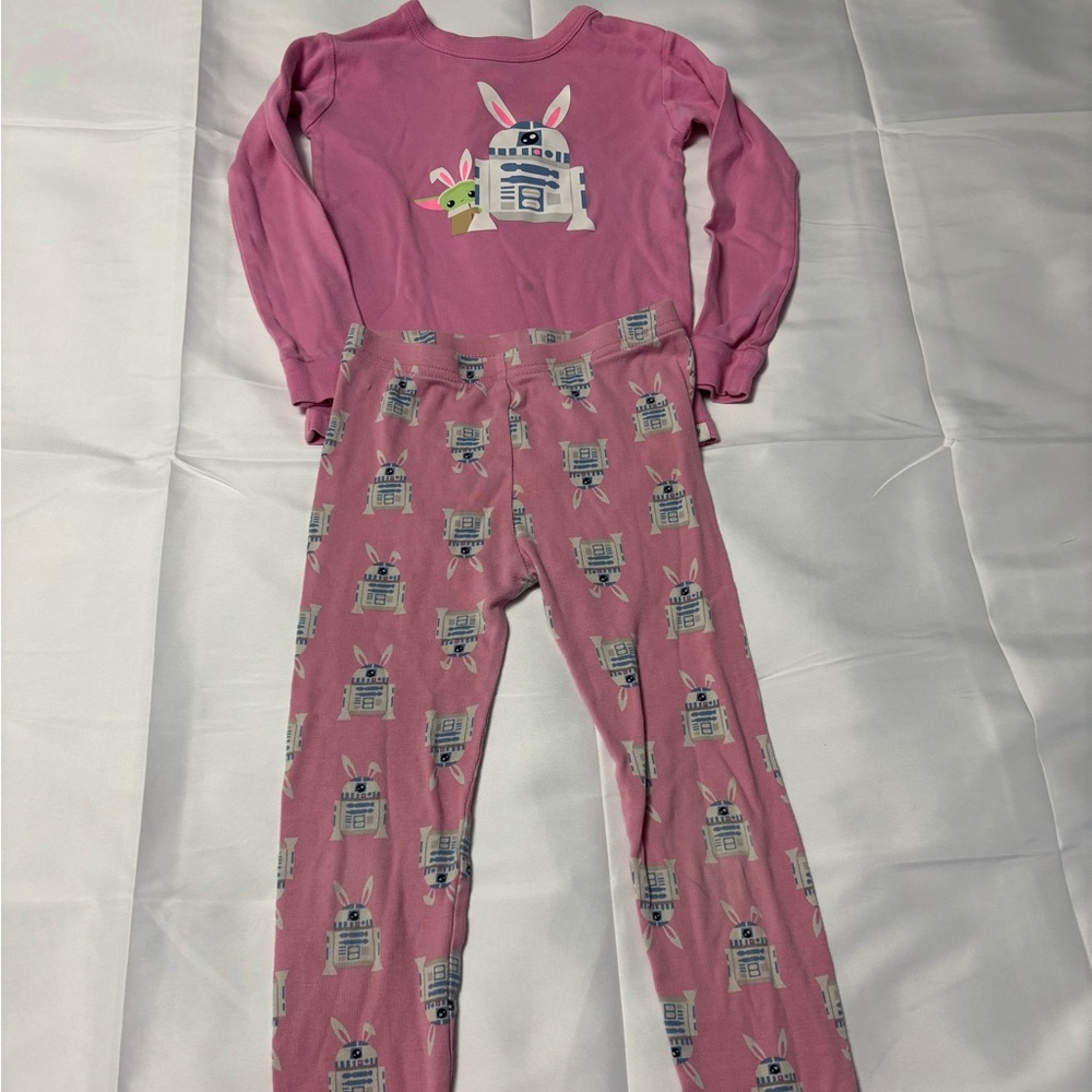 GAP Pink Star Wars Pajama Set for Kids